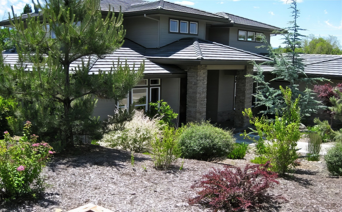 Mulched Garden