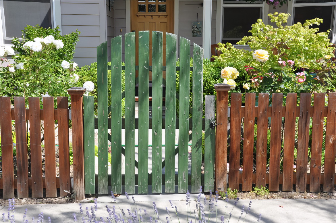 Green Garden Gate