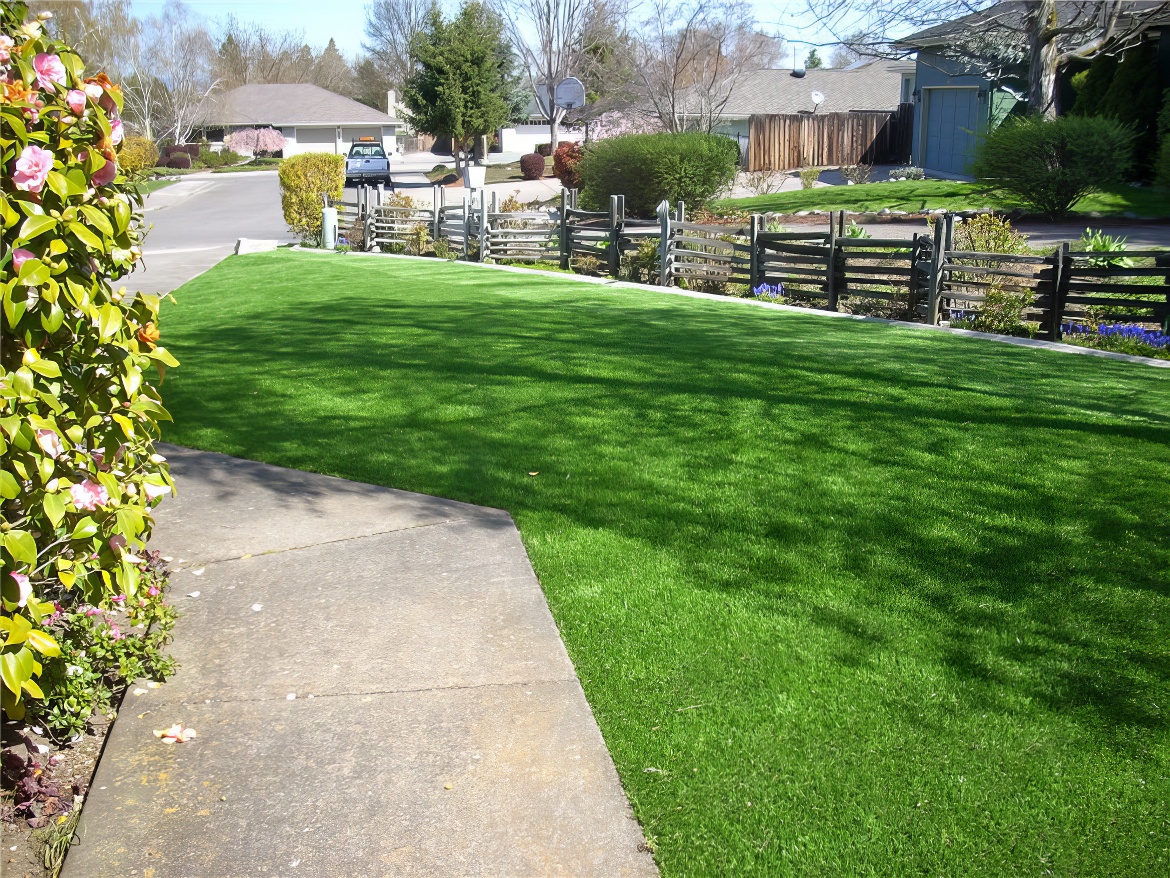 Front Yard Artificial Turf