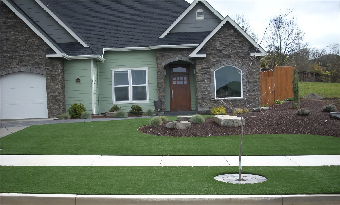 Two Areas of Artificial Turf