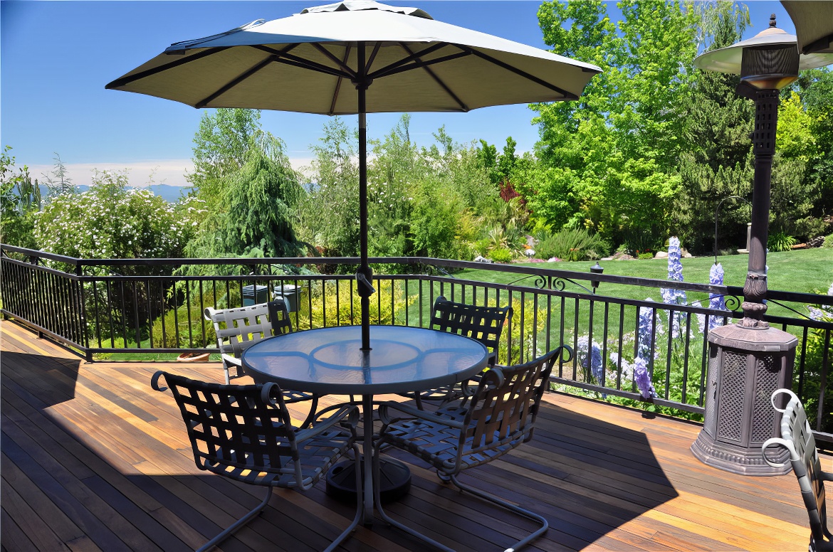 Shade on the Deck