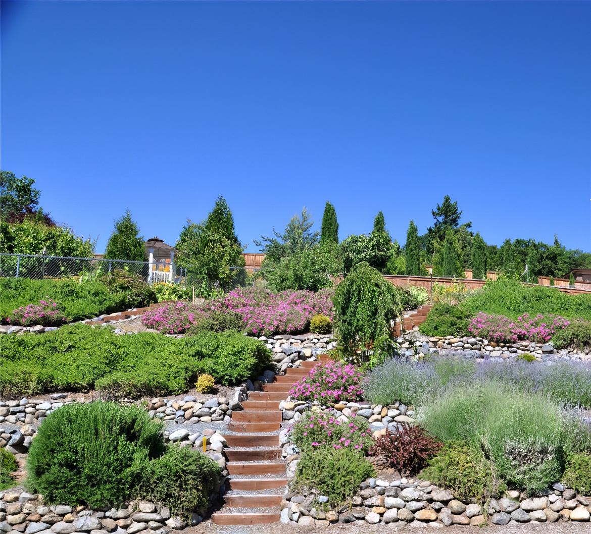 Steps Through the Hillside