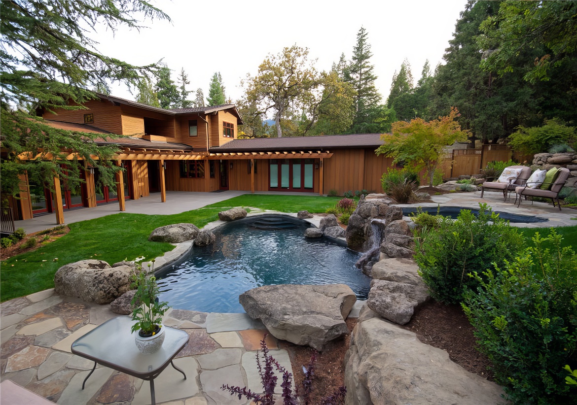 Pool in Natural Setting