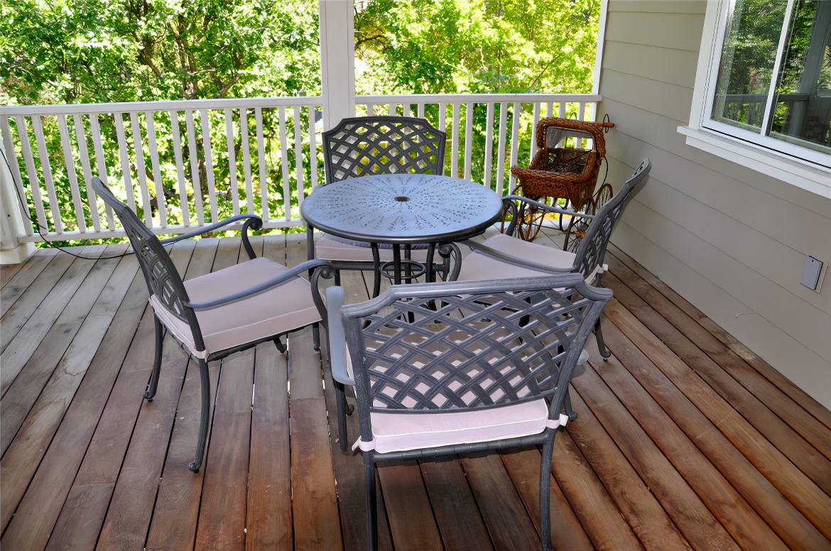 Sitting Area on Front Porch