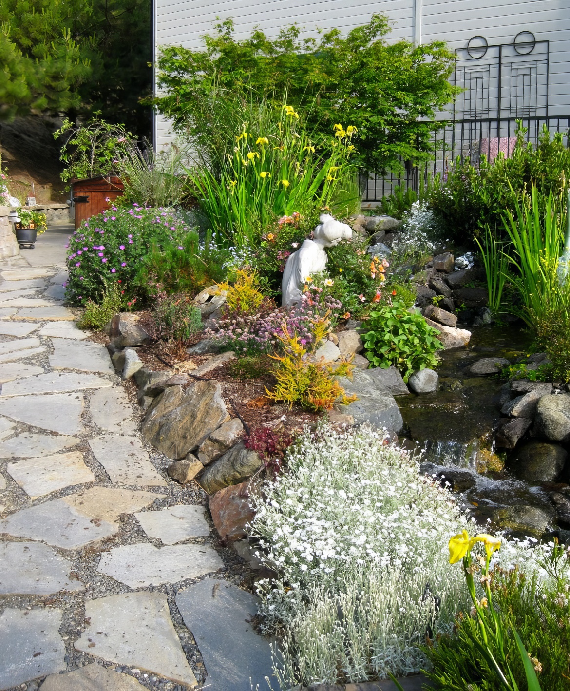 Stream Through the Garden