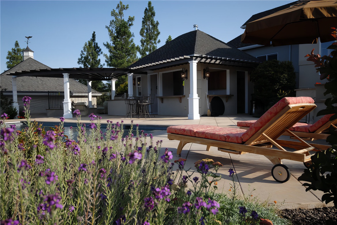 View of Pool and Patio